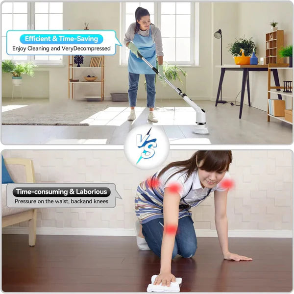 HeavyDuty 9-in-1 Electric Spin Cleaner