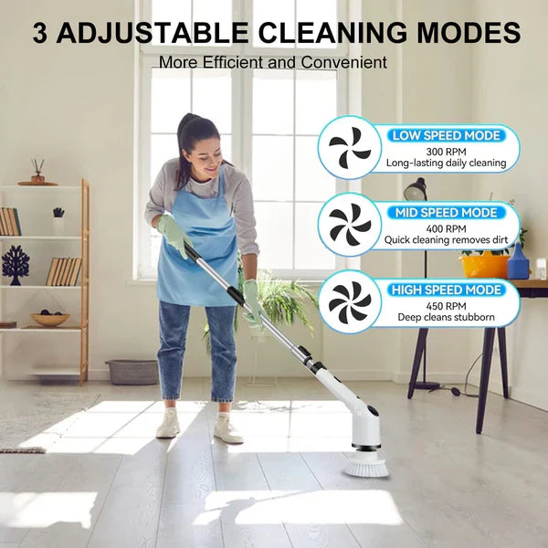 HeavyDuty 9-in-1 Electric Spin Cleaner