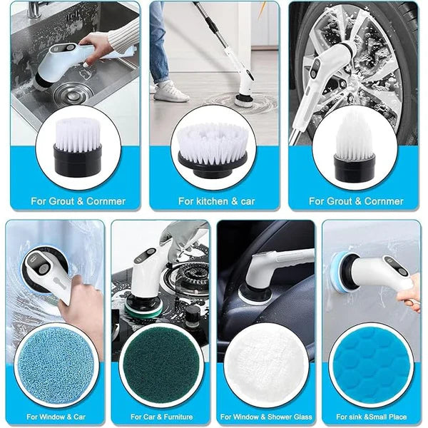 HeavyDuty 9-in-1 Electric Spin Cleaner